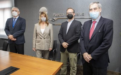 Encuentro entre la presidenta del Puerto y el nuevo responsable de terminales marítimas de Cepsa