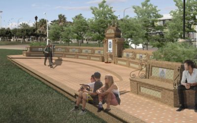 La Fuente de las Naciones del Puerto de Huelva será una realidad en otoño