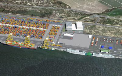 El Muelle Sur del Puerto de Huelva, plataforma multimodal del suroeste europeo