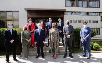 La Autoridad Portuaria de Huelva firma un protocolo general de actuaciones con el SAS para desarrollar una Plataforma Logística Sanitaria en la ZAL