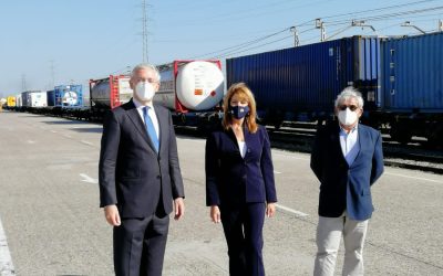 El Puerto de Huelva optimiza junto a la empresa Thales el transporte ferroviario de mercancías con la instalación de un nuevo sistema de mando y control en su red