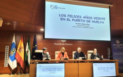 El Puerto de Huelva acoge hoy una conferencia sobre “Los felices años 20”
