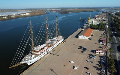 El Puerto de Huelva recibe el día 19 de abril su primera escala de cruceros del año con la llegada del velero Sea Cloud