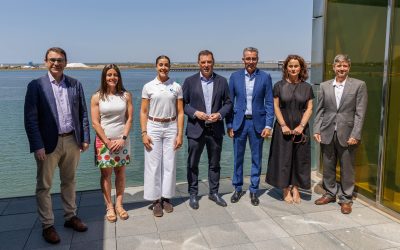 Carolina Marín, protagonista en una jornada sobre tecnología y deporte en la Lonja de la Innovación del Puerto de Huelva