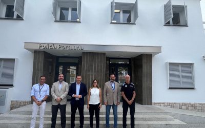 El Puerto de Huelva culmina la rehabilitación del antiguo edificio de Estihuelva para la Policía Portuaria y otros departamentos