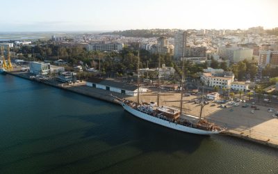El Puerto de Huelva recibe mañana el primer crucero de la temporada con la escala del velero de lujo Sea Cloud